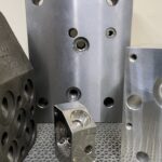 several hydraulic manifolds